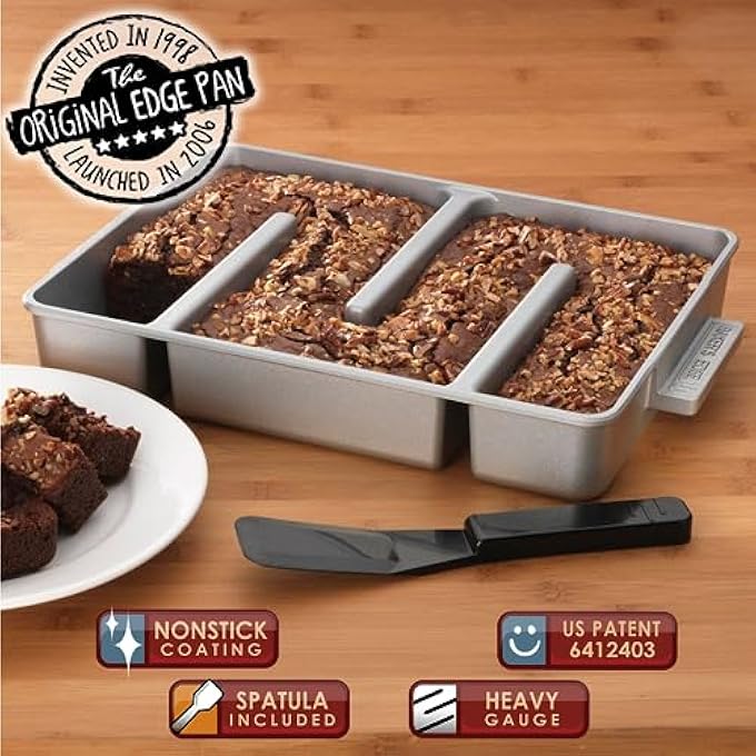 rayihni Nonstick Edge Brownie Pan - Image 3