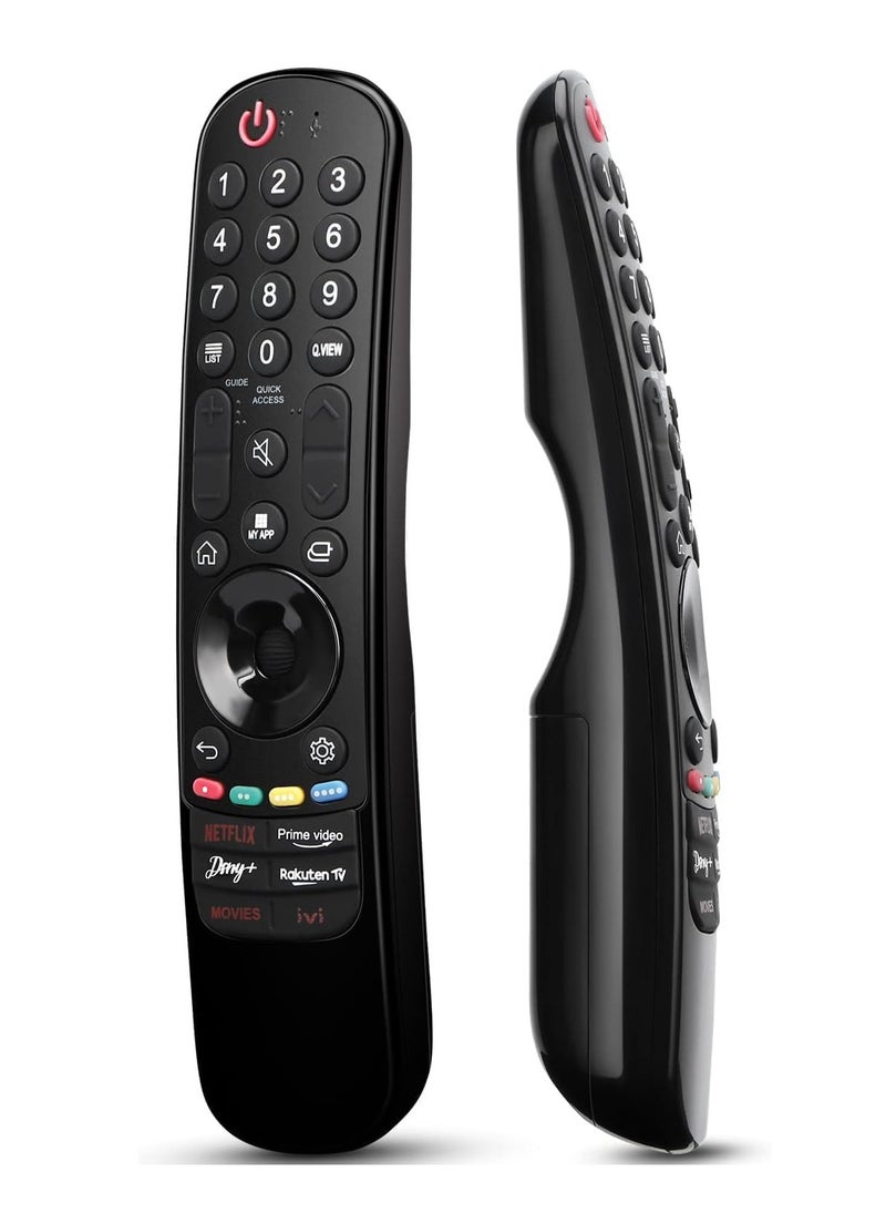 SmartGrist Universal for LG Magic Remote Control, Replacement for LG LED OLED LCD 4K UHD Smart TV, with Buttons for Netflix, Prime Video, Disney Plus, LG-Channels Button - Image 1
