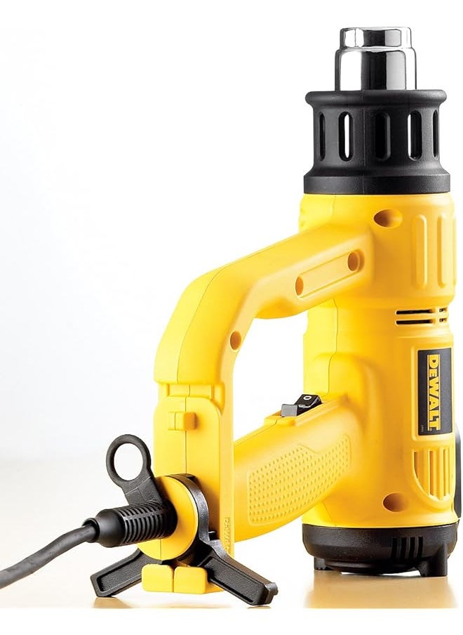 DEWALT D26414 Gb 2000W 240V Lcd Premium Heat Gun Yellow Black  - Image 3