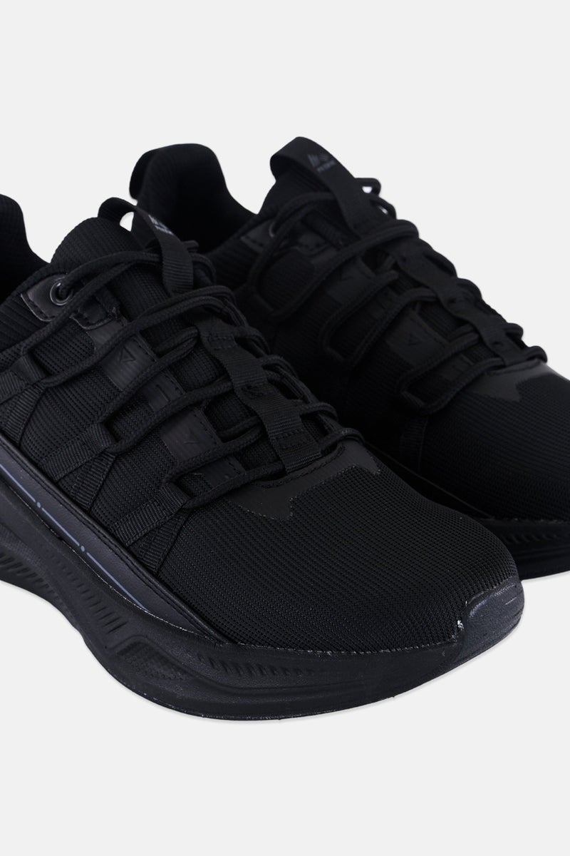 RBX Men Lace Up Training Shoes, Black  - Image 4