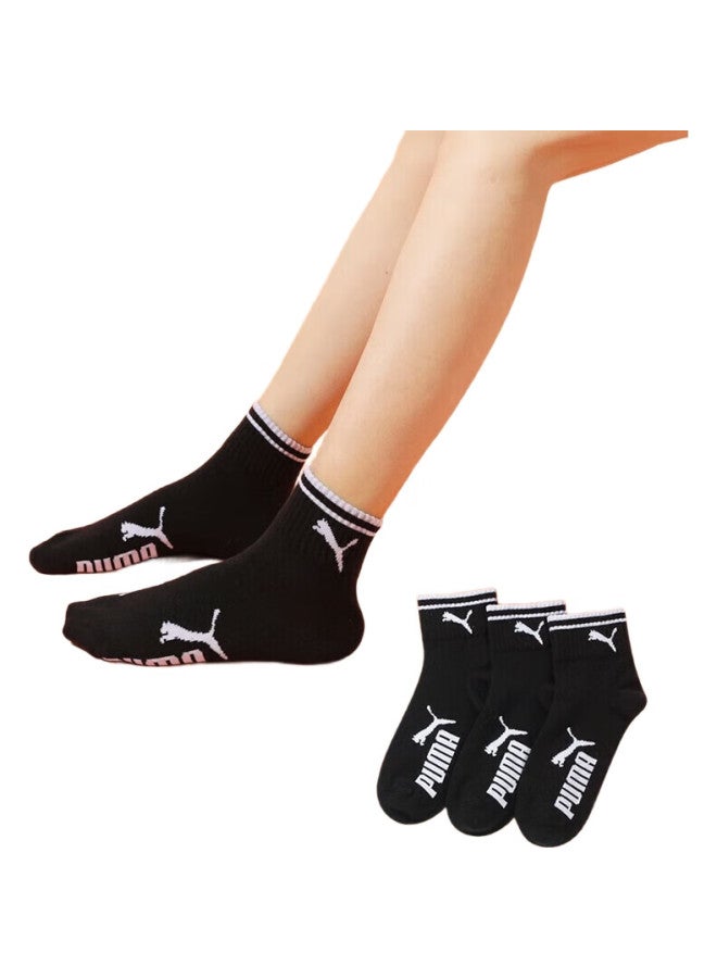 PUMA Women'S Mid-Calf Socks, All-Season Sports And Fashion Socks, 3 Pairs - Image 1