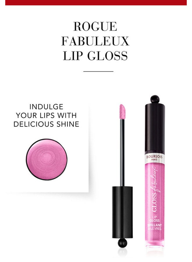 BOURJOIS PARIS Gloss Fabuleux Lip Gloss - 12 - Truely Grapeful, 3.5Ml - Image 2