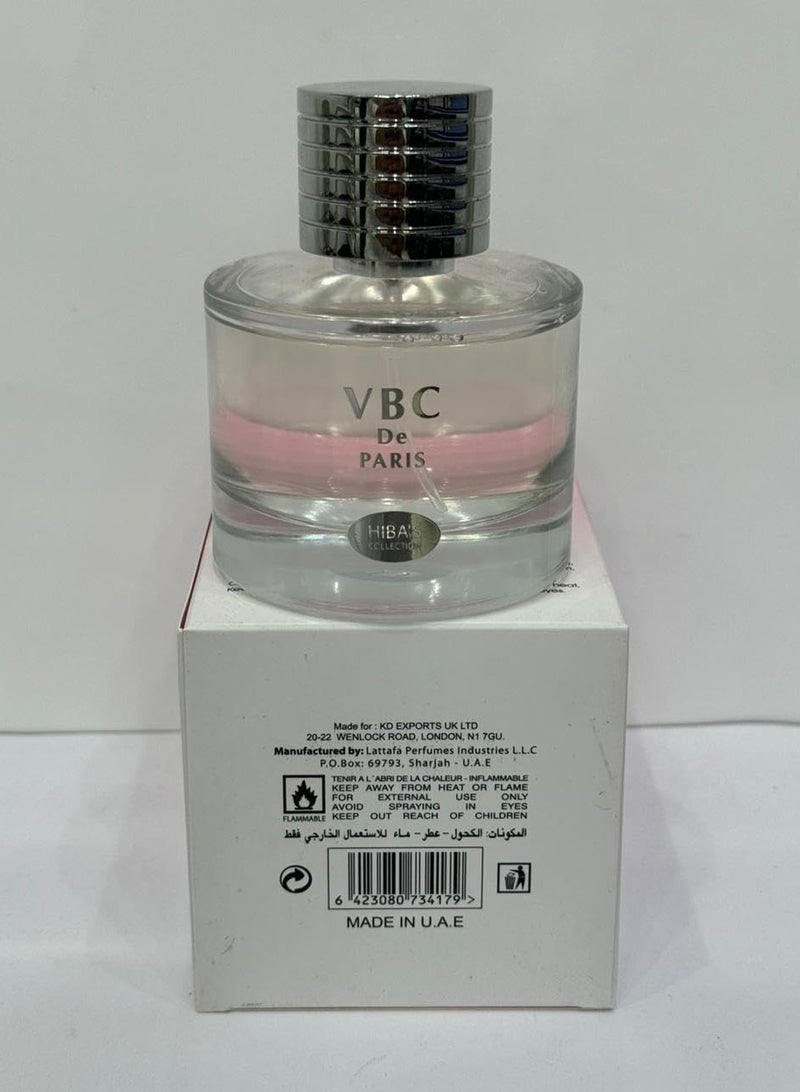 هيبا'ز كوليكشن عطر في بي سي دي باريس للنساء - بخاخ طبيعي، 100 مل (3.4 أونصة سائلة) - عطر باريسي أنيق وآسر