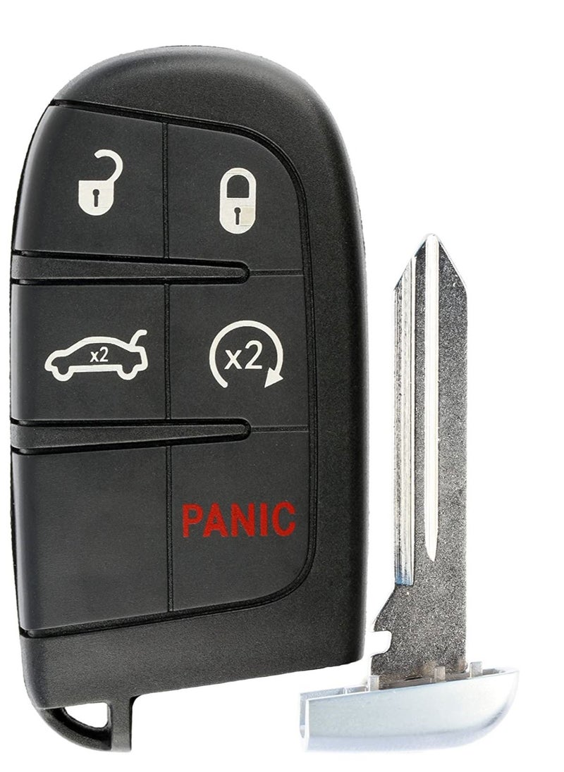 althiqahkey - Keyless Entry Remote Car Smart Key Fob Starter for Dodge Dart Charger Challenger M3N-40821302, 433mhz , ID 46 CHIP - Image 1
