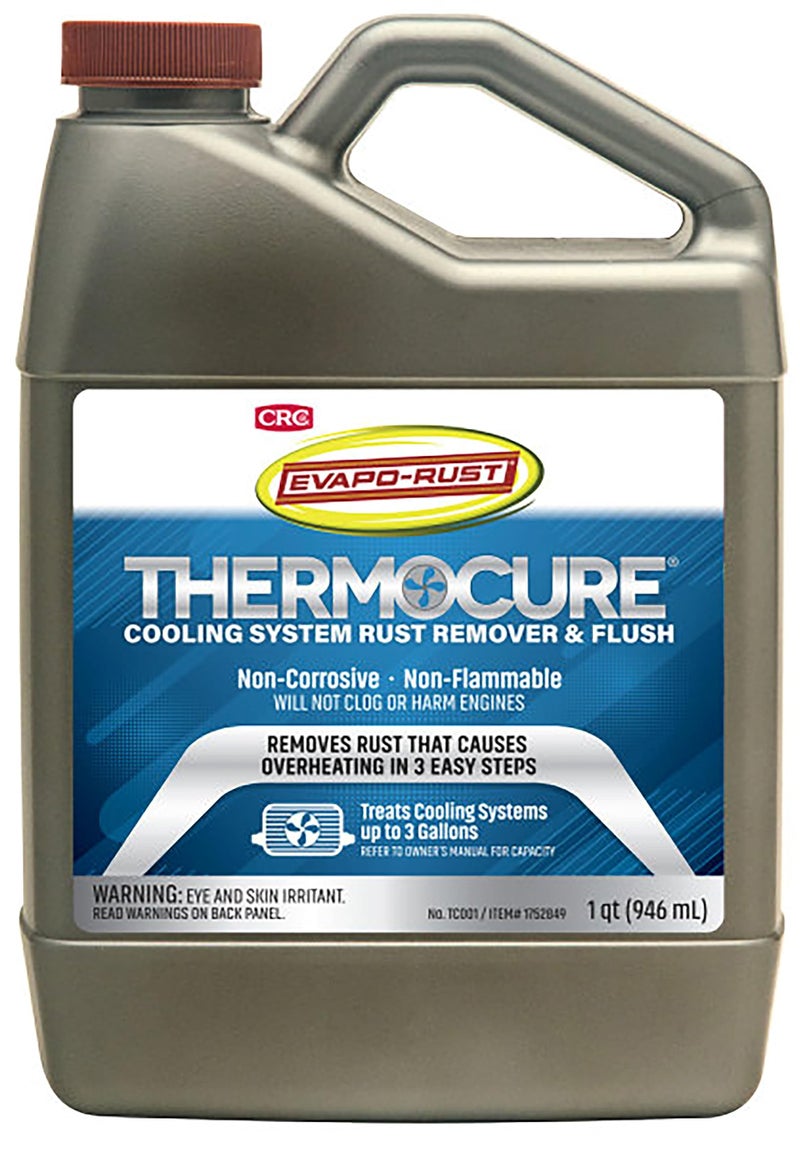 CRC Thermocure Coolant System Rust Remover, 32 Oz, Rust Remover for Vehicle Cooling Systems, Removes Rust Scale and Deposits - Image 1
