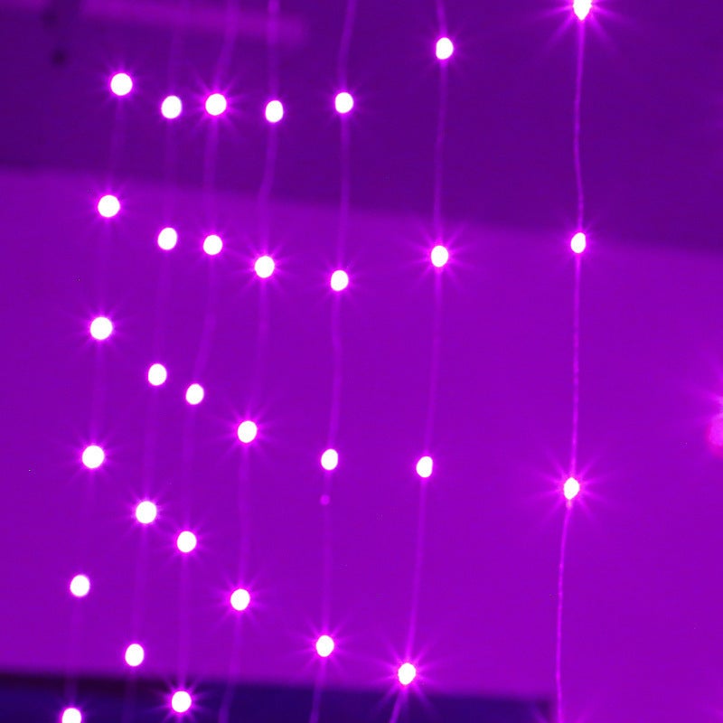 Copper Curtain Lamp Usb With Remote Control Room Window Decoration  Lights - Image 1