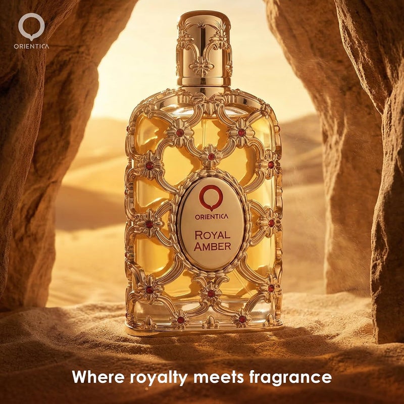 ORIENTICA Luxury Collection Royal Amber Eau De Parfum - 2.7oz / 80ml - Image 5