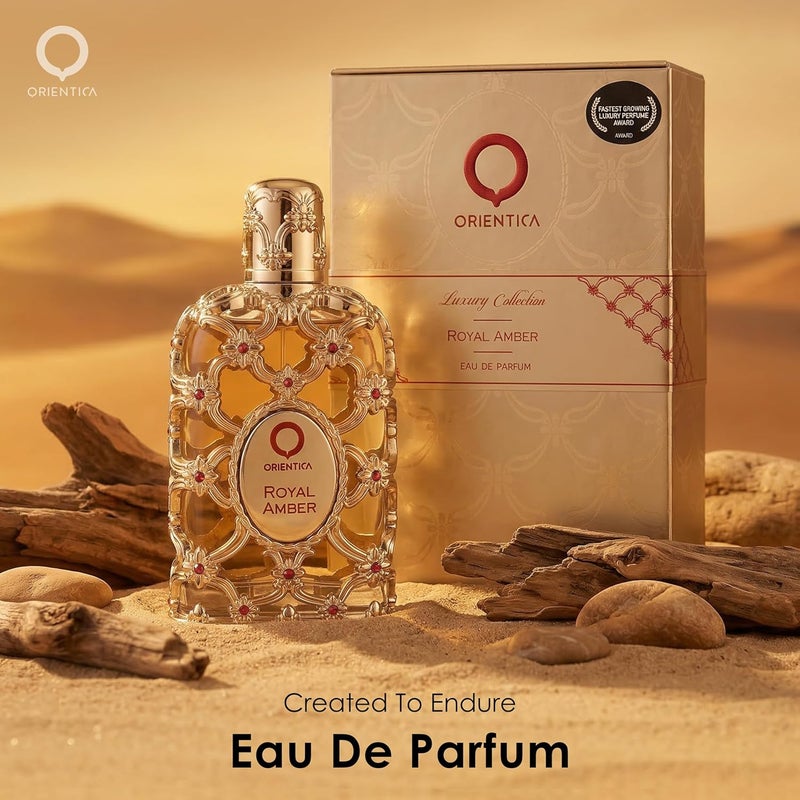 ORIENTICA Luxury Collection Royal Amber Eau De Parfum - 2.7oz / 80ml - Image 4