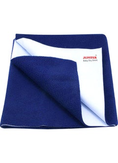 JUPITER Jupiter Baby Dry Sheet Water Proof Mattress Protector - S (50 x 70 cms) Royal Blue  - Image 1