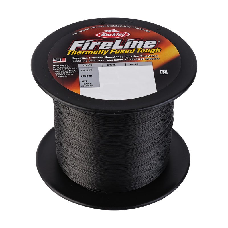 Berkley FireLine Superline Smoke 8lb 36kg 1500yd 1371m Fishing Line Suitable for Freshwater Environments - Image 2