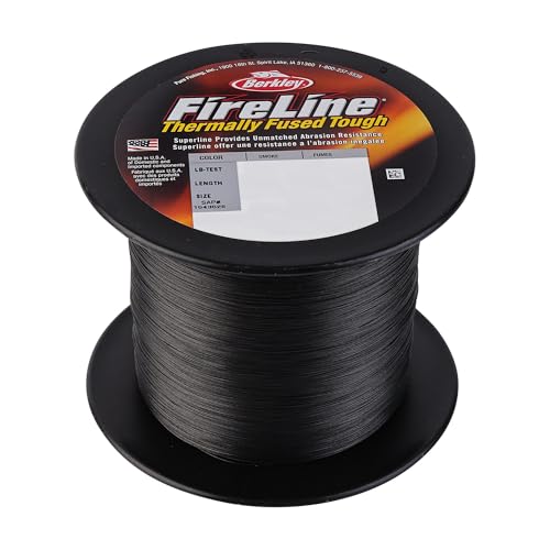 Berkley FireLine Superline Smoke 8lb 36kg 1500yd 1371m Fishing Line Suitable for Freshwater Environments - Image 1