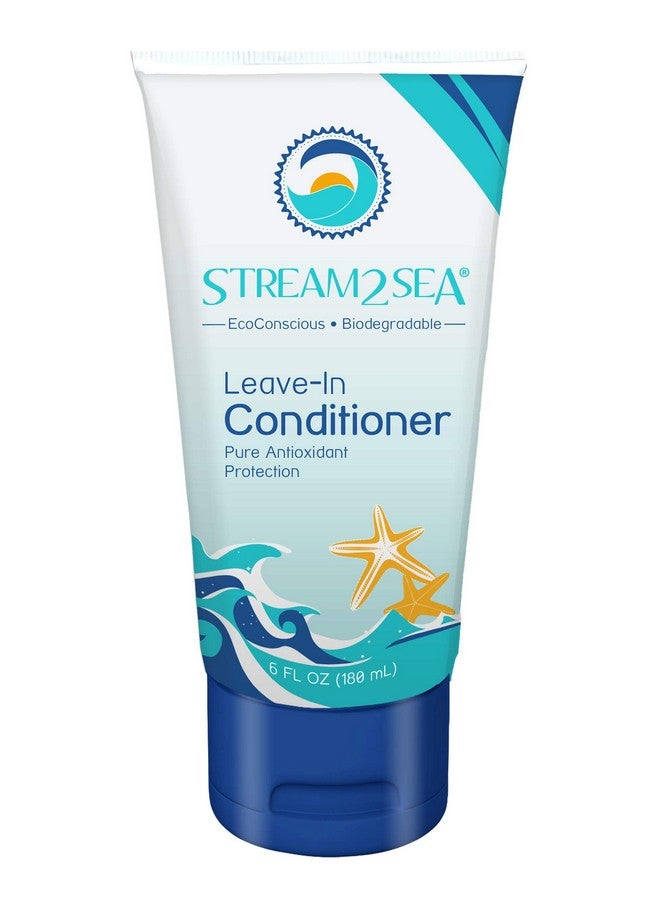 STREAM 2 SEA Leavein Conditioner Detangles And Replenish Hair Moisturizer Natural Reef Safe Formula For Dry And Damaged Hair 6 Oz Paraben Free With Uv Protection Hair Conditioner For All Hair Types - Image 2