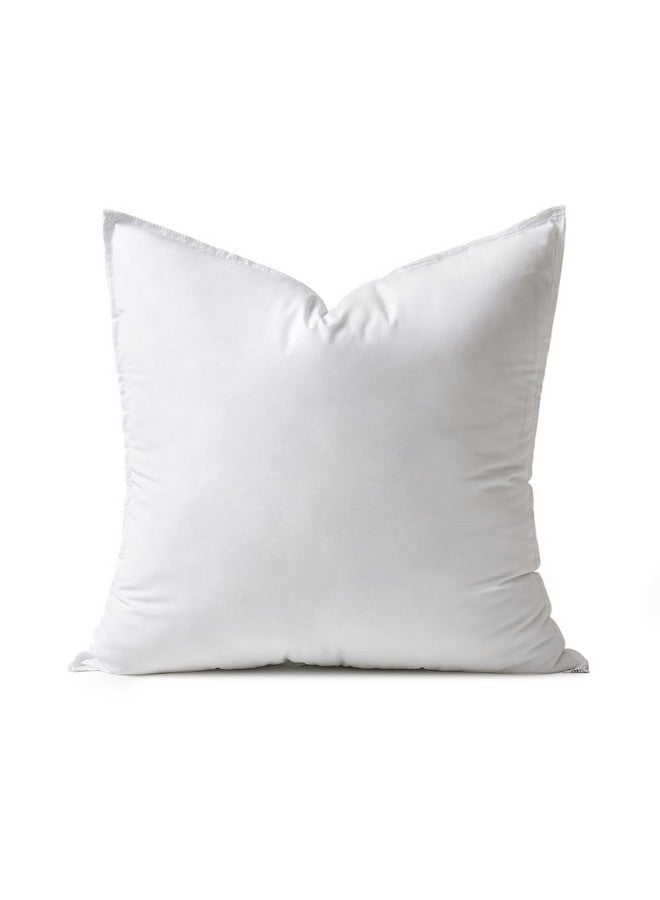 MIULEE MIULEE 26x26 Down Alternative Pillow Insert Euro Decorative Throw Pillow 26 x 26 Inch Body Bed Sleeping Ultra Soft Fluffy Form for Sofa Couch Bed  - Image 1