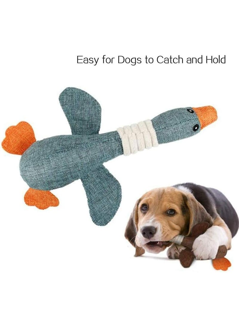 INFLUX Dog Squeaky Toys, Soft Dog Toys for Small Dogs Plush Puppy Toys Interactive Dog Chew Toys Cute Small Dog Toys Companion Pet Toys - Image 2