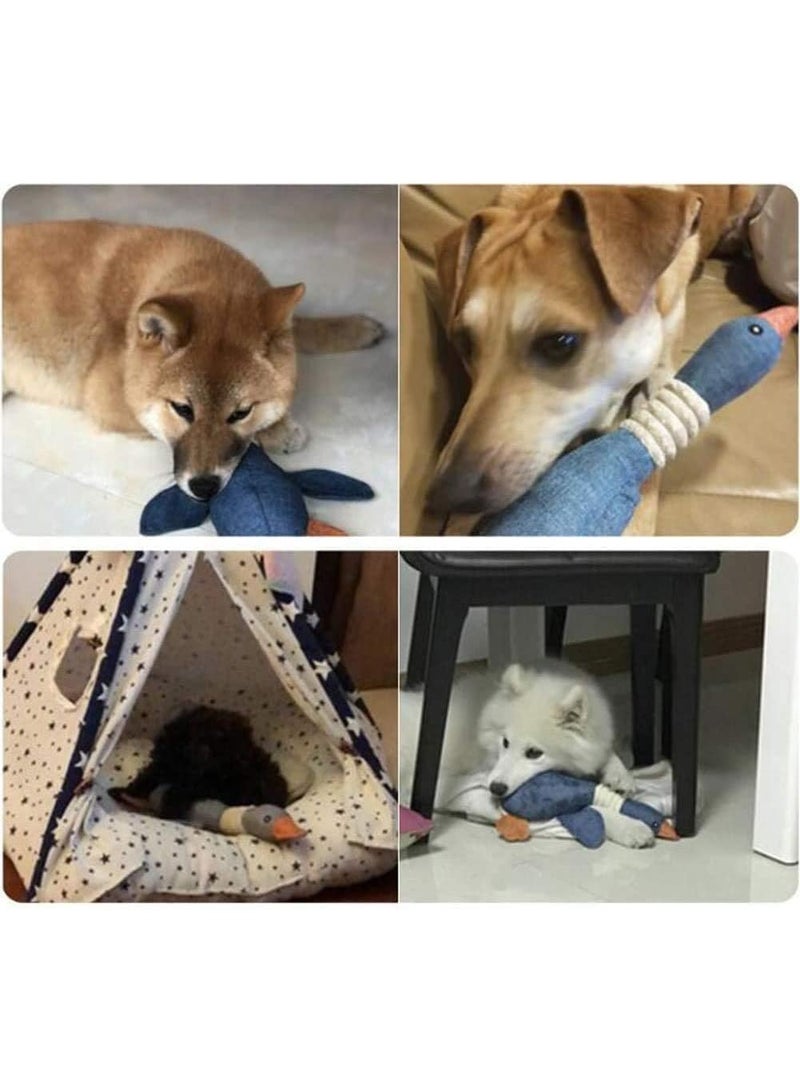 INFLUX Dog Squeaky Toys, Soft Dog Toys for Small Dogs Plush Puppy Toys Interactive Dog Chew Toys Cute Small Dog Toys Companion Pet Toys - Image 4