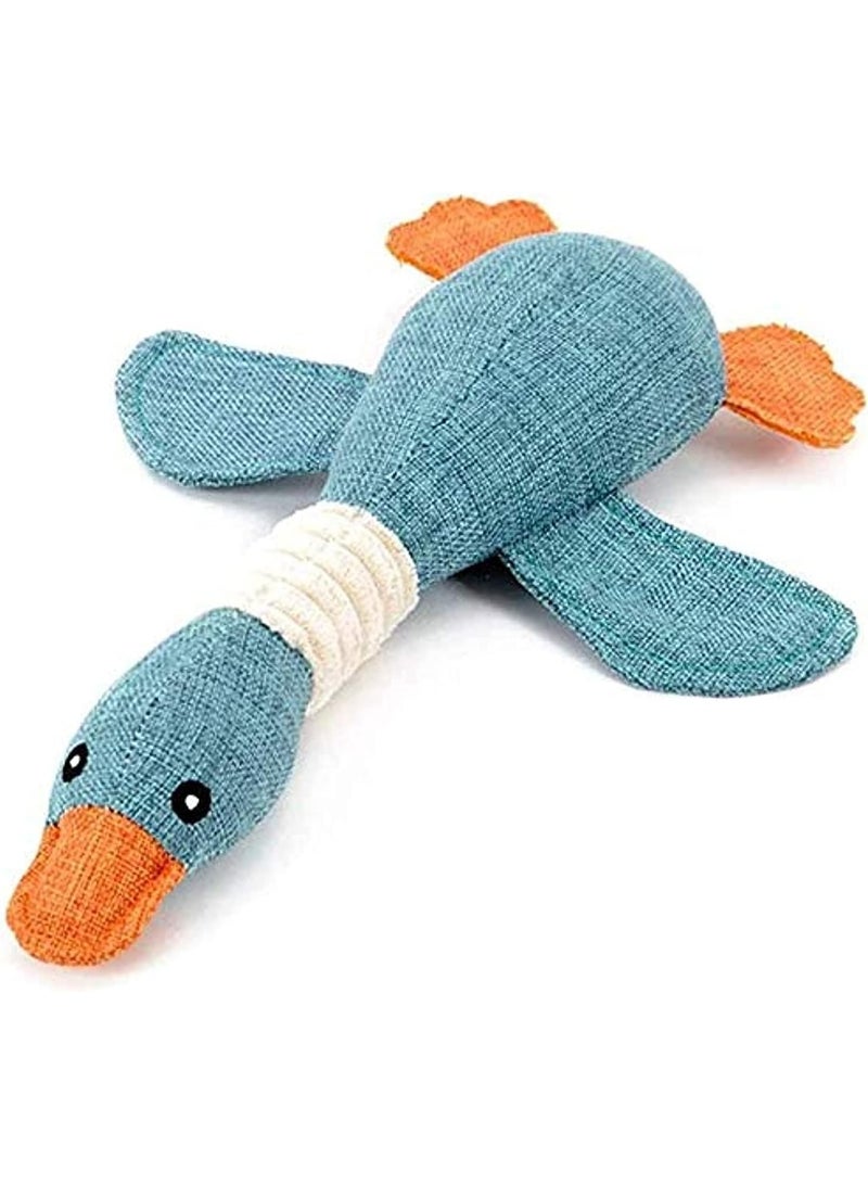 INFLUX Dog Squeaky Toys, Soft Dog Toys for Small Dogs Plush Puppy Toys Interactive Dog Chew Toys Cute Small Dog Toys Companion Pet Toys - Image 1