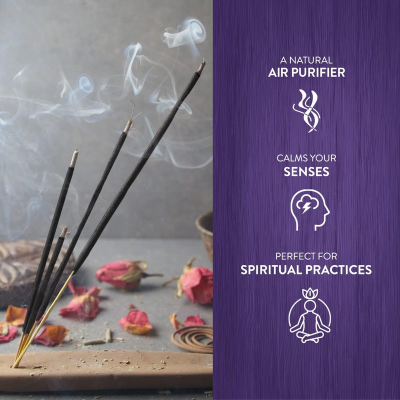 HEM Indoor outdoor use HEM Lavender Incense Sticks Pack Of 120 | Natural Relaxing | Aromatherapy Incense For Air Purifier, Mind & Spirit & Ritualistic Fragrance | Gift Set - (15 gms each) Stable inert material - Image 4