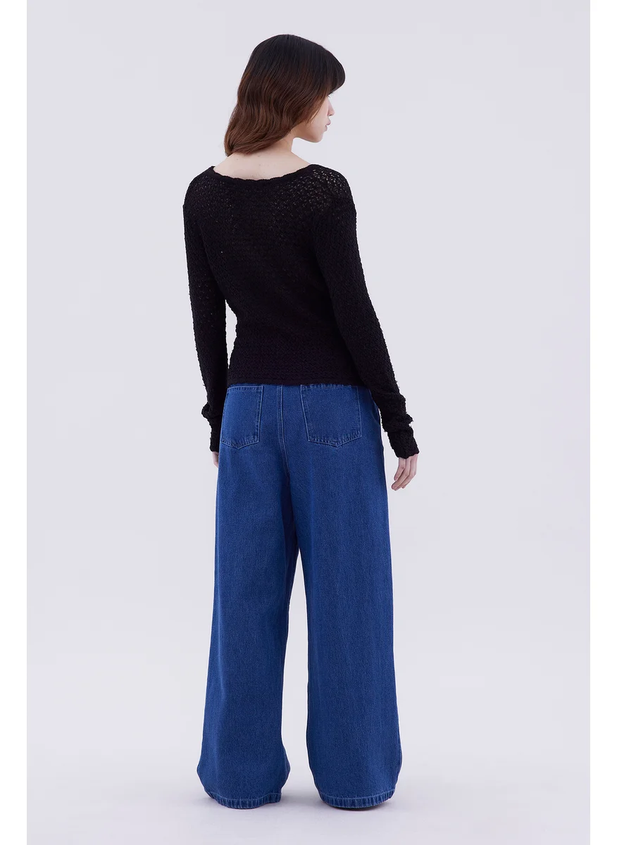 ذا اديتورز ماركت Maredith Wrap Knit Top