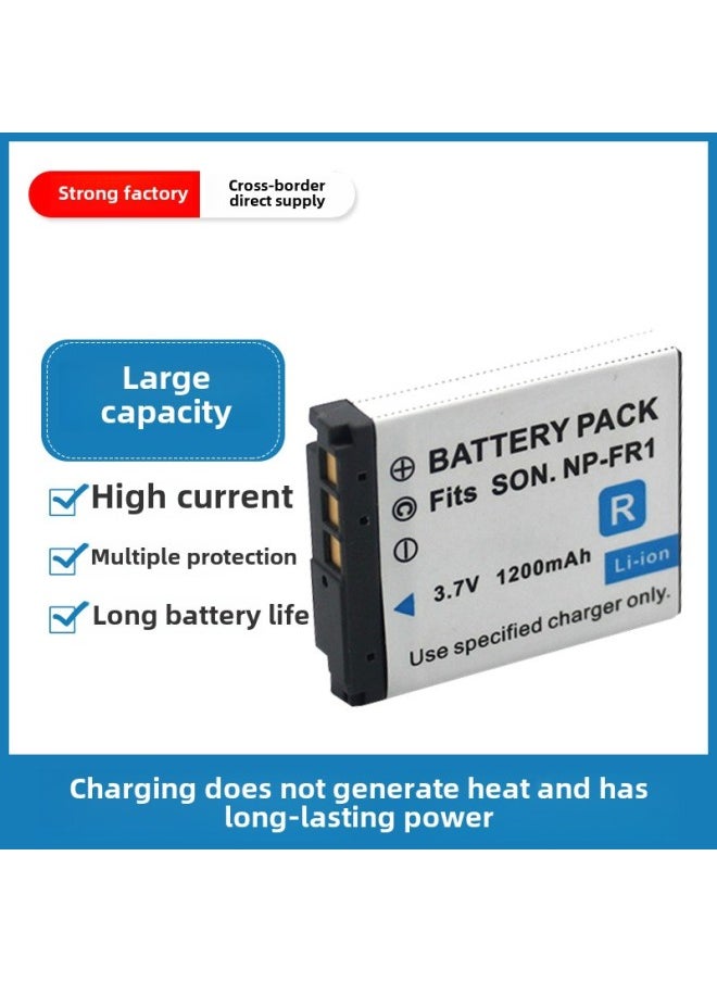 Generic - Applicable To Sony NP-FC10 NP-FC11 Battery NP-FT1 Battery NP-FR1 Battery NP-FE1 Battery-Standard Capacity:NP-FE1:850mAh - Image 1