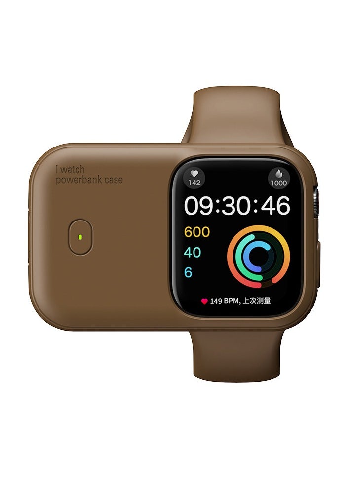 ARNOTEC PowerBank Apple Watch Case 1200 mAh Battery, Wireless Charging, Wide Compatibility, and Stylish Design for Apple Watch Models 44/45MM  - Image 1