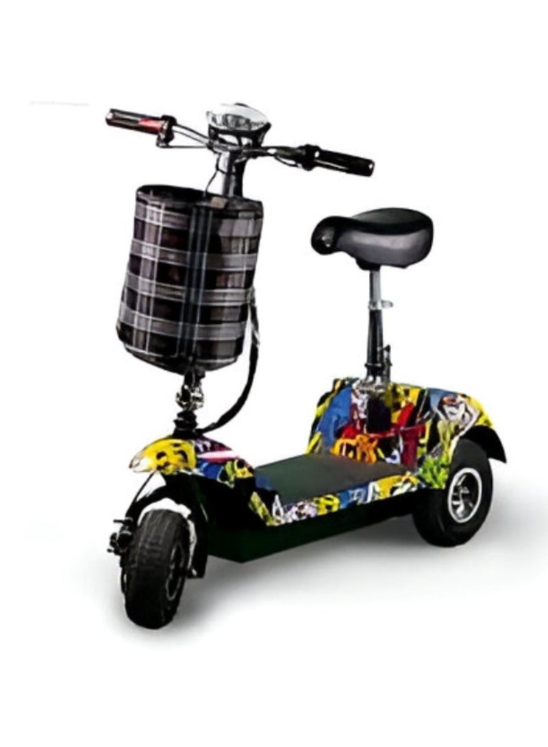 Winner Sky Ultimate Mobility Champion Scooter With Seat And Basket For Enhanced Convenience Multicolour