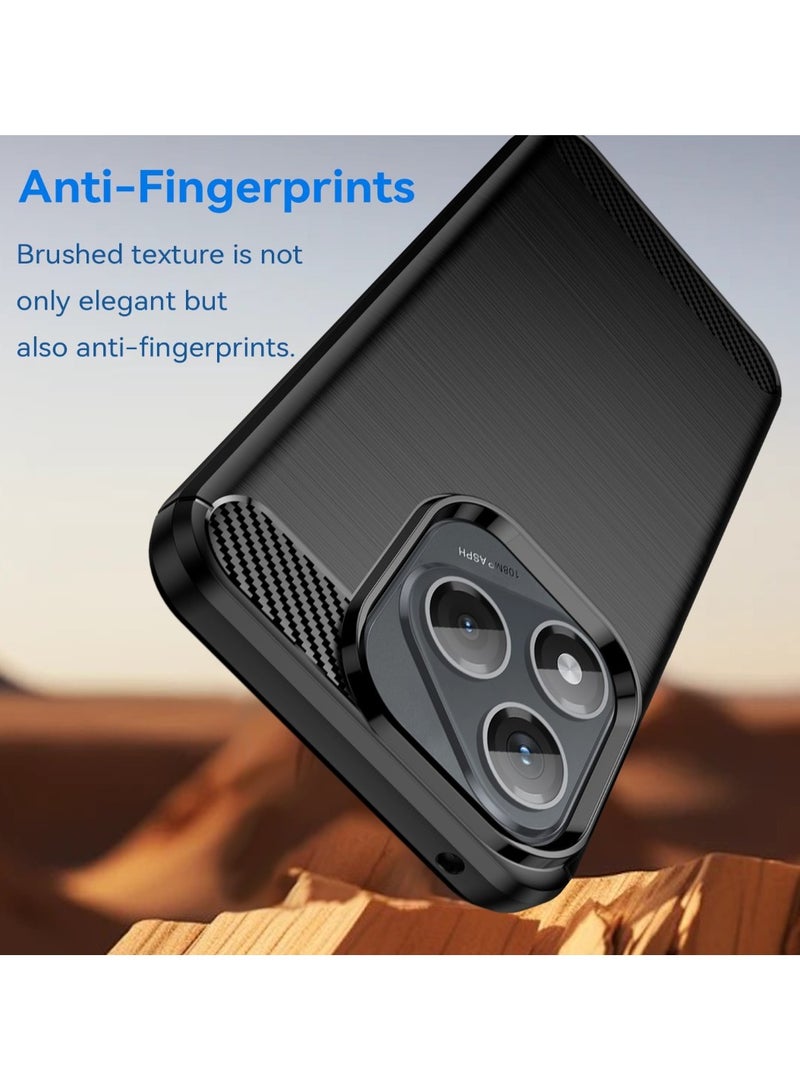 Case For Honor 400 Lite  ,- Protection Brushed Shockproof Cover  Durable Ultra Thin - Ultra Premium Quality Case Slip-Resistant - Black