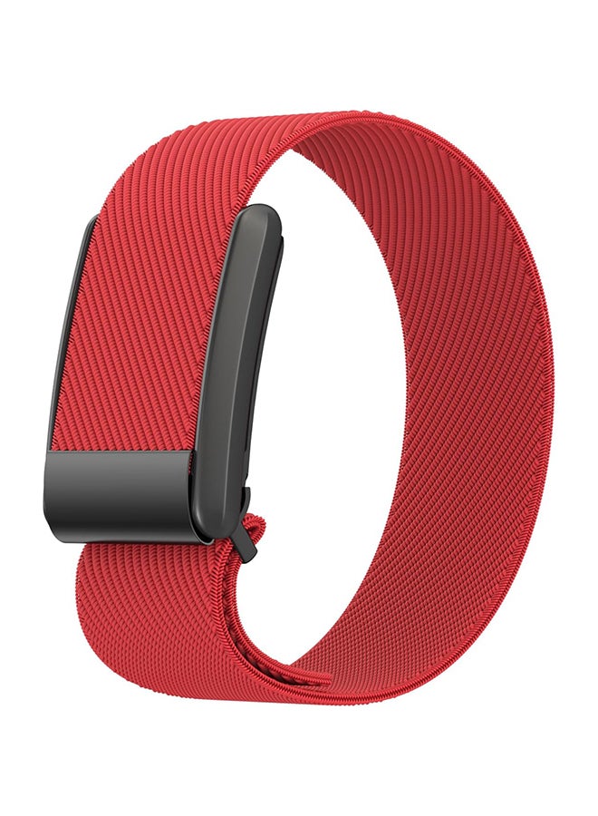 O Ozone Nylon Sport Band Compatible with Whoop 4.0 Band, Fast-Drying and Sweat-Wicking, Soft Adjustable Breathable Wristband Strap - - Wine red - Image 1