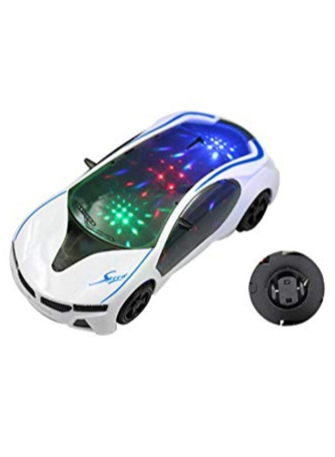 Loquat Electric Lighting Car Toy With Wheel - Image 1