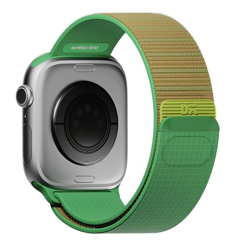 DailyObjects Spring Garden Track Nylon Watch Strap Compatible with Apple Watch Series11/10 46mm|Ultra 3/2 and Ultra-49mm |9/8/7 (45mm) | Series SE3/SE2/SE/6/5/4 (44mm) -Watch Not Included - Image 3