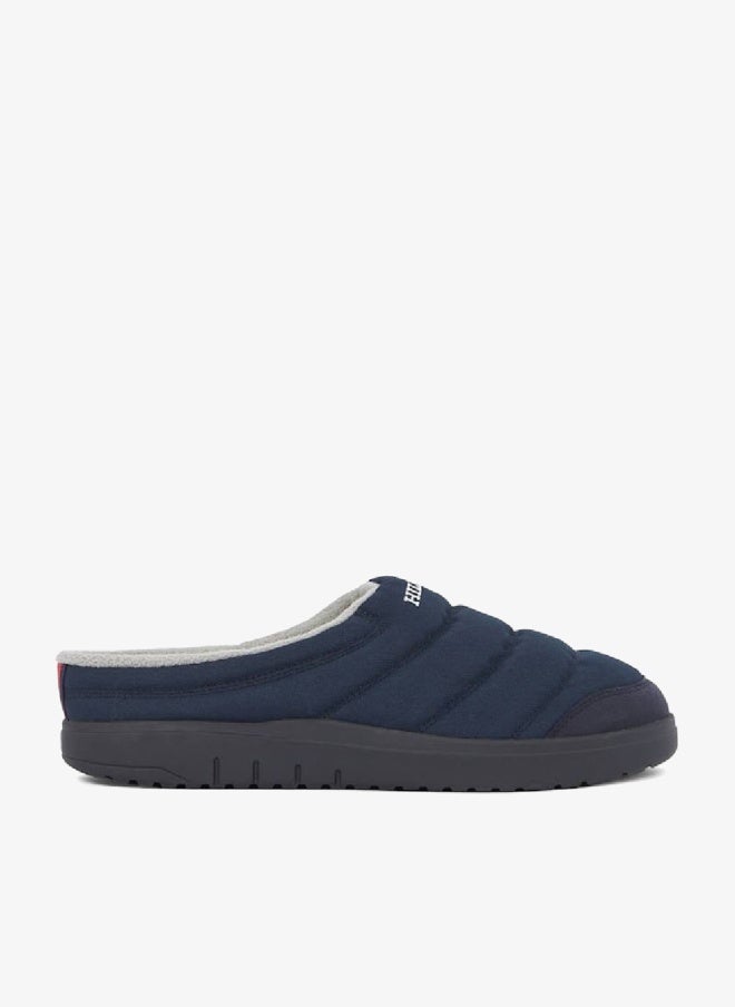 TOMMY HILFIGER Quilted Logo Slippers - Image 1