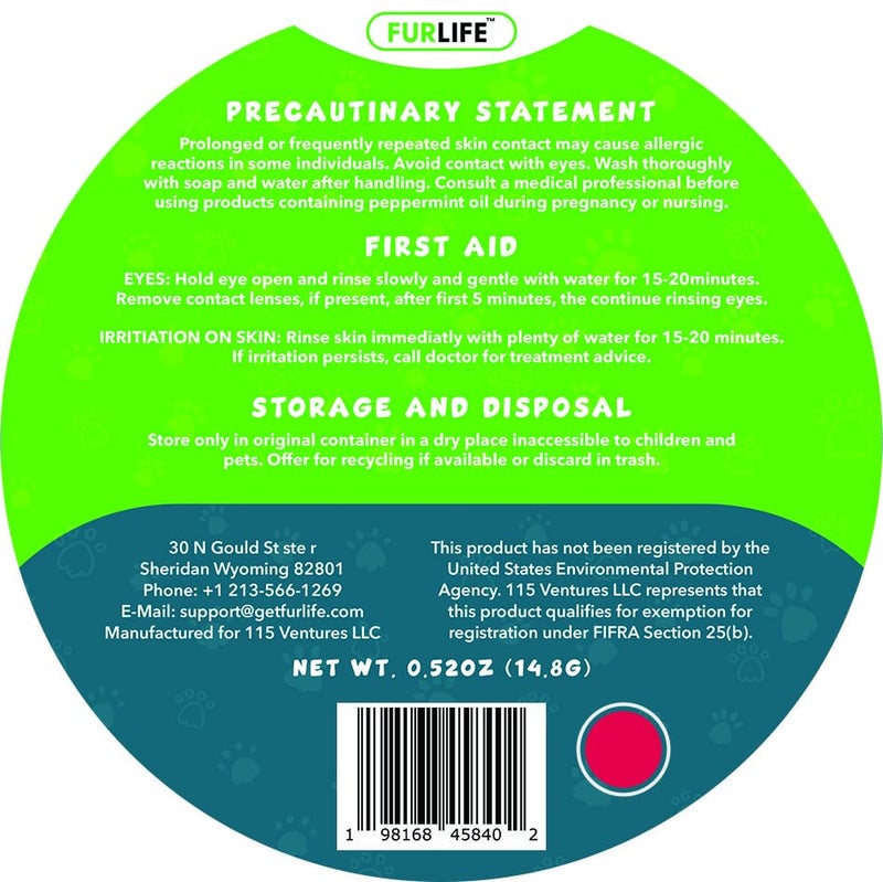 FurLife Red Dog Tag, Flea and Tick Prevention for Dogs - Waterproof Pendant for Collar, Safe for All Breeds - Image 2