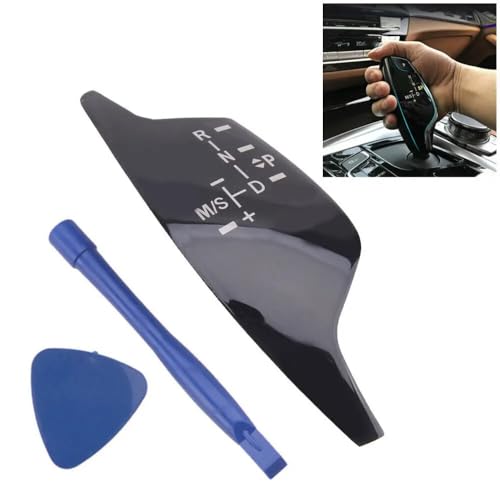 Cakievro for b-mw 5 6 7 Series G30 G38 G02 525 530 LHD Car Gear Shift Knob Panel Trim Cover Button Sticker Auto Parts Accessories - Image 1