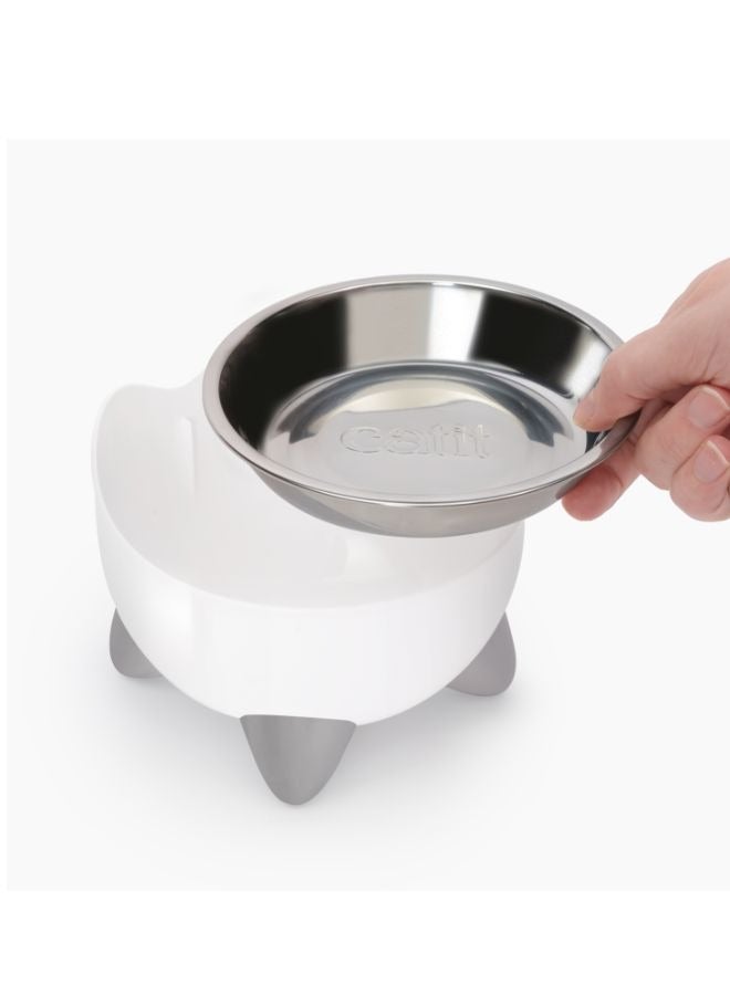 كاتيت مجموعة نافورة الشرب من كات إت بيكسي باللون الأبيض - Image 2