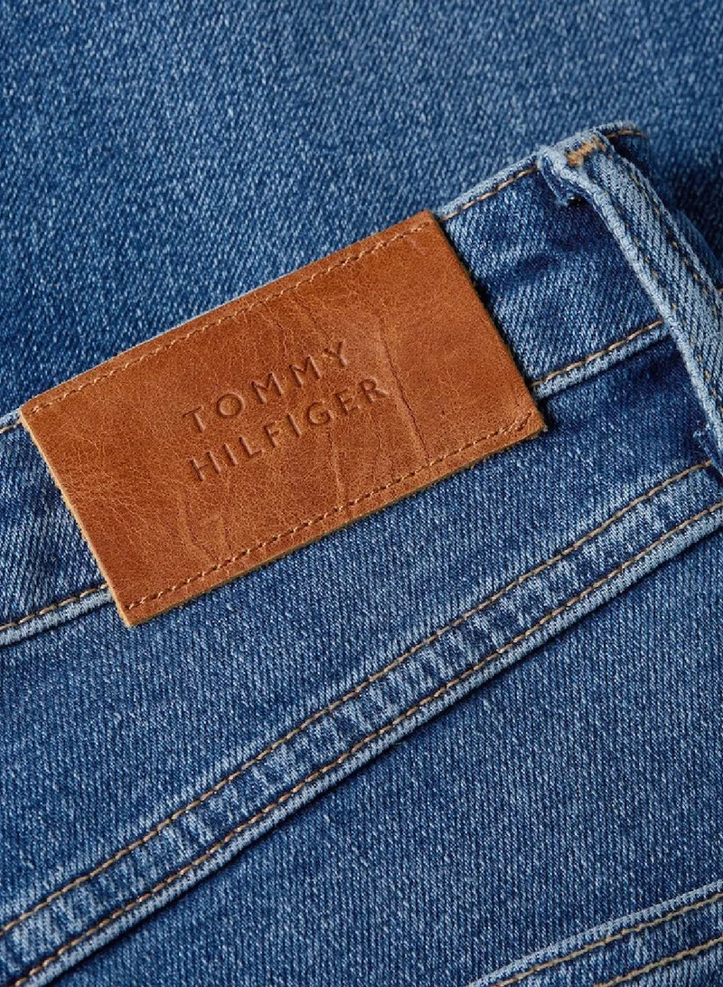 TOMMY HILFIGER High Rise Relaxed Straight Jeans