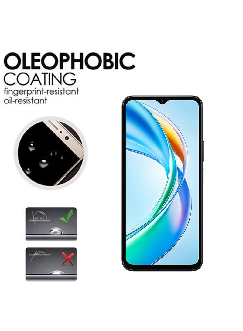 ولديك Honor X5b Plus Tempered Glass Screen Protector Full HD Anti-Scratch Edge to Edge Coverage with Easy Installation Kit Compatible for Daily Use and Outdoor Protection - Image 4