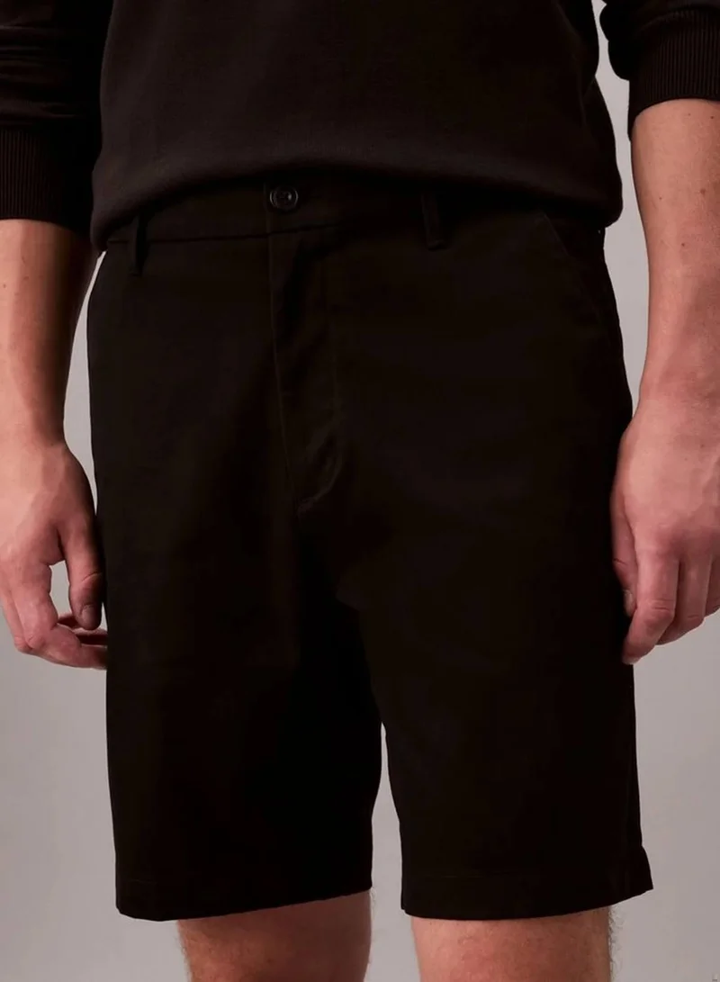 Calvin Klein Cotton Stretch Chino Shorts