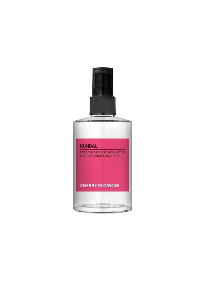 KUNDAL PURE MOIST BODY MIST 128ML - CHERRY BLOSSOM - Image 1