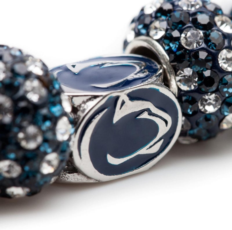 Stone Armory Bead for Nittany Lions – Penn State Charm Features Nittany Lions Logo – Stainless Steel Compatible with Pandora Bracelets – PSU Jewelry - Gift for Fans & Alumni - Image 3