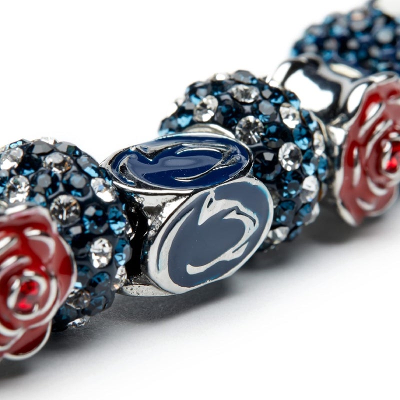 Stone Armory Bead for Nittany Lions – Penn State Charm Features Nittany Lions Logo – Stainless Steel Compatible with Pandora Bracelets – PSU Jewelry - Gift for Fans & Alumni - Image 4