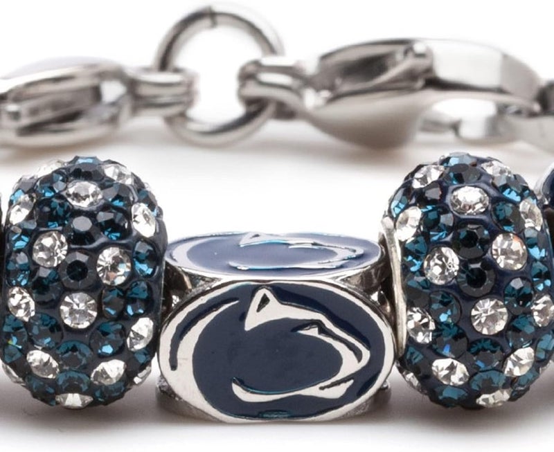 Stone Armory Bead for Nittany Lions – Penn State Charm Features Nittany Lions Logo – Stainless Steel Compatible with Pandora Bracelets – PSU Jewelry - Gift for Fans & Alumni - Image 5