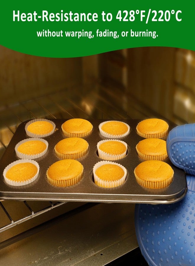 Caperci Parchment 400pcs Mini Cupcake Liners for Baking - White Paper Muffin Liners for Mini Muffin Pan, Balanced Non-Stick/Excellent Grease-proof, No Smell, Food Grade (White) - Image 4