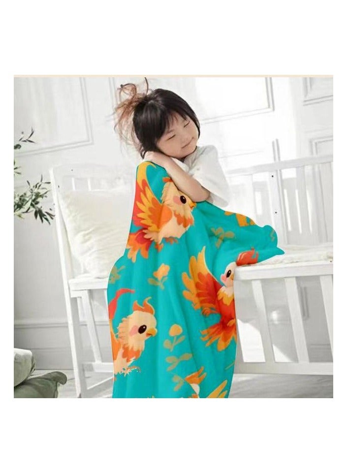 عام بطانية رقيقة من الفانيلا (دافئة ومريحة، ومناسبة للنوم واستخدام الألعاب وإزالة الغبار ومقاومة للرمل) 150 سم * 200 سم - 880 - Image 4