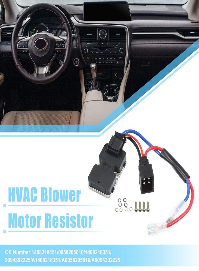 ACROPIX HVAC Heater Blower Motor Resistor Temp Control Regulator Fit for Mercedes-Benz S320 S420 S500 S600 94-99 No.1408218451/0058205010 - Pack of 1 - Image 2
