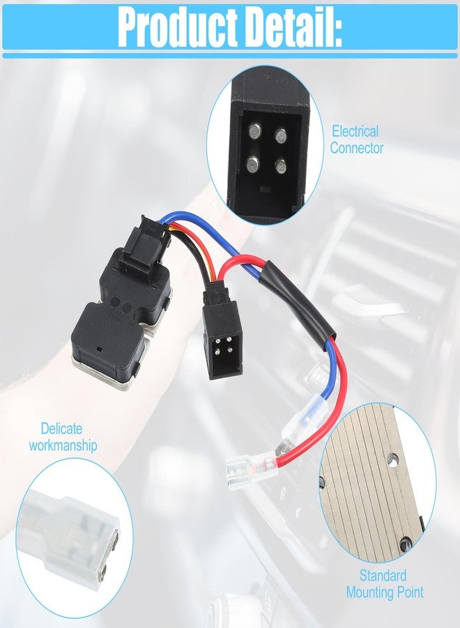 ACROPIX HVAC Heater Blower Motor Resistor Temp Control Regulator Fit for Mercedes-Benz S320 S420 S500 S600 94-99 No.1408218451/0058205010 - Pack of 1 - Image 3
