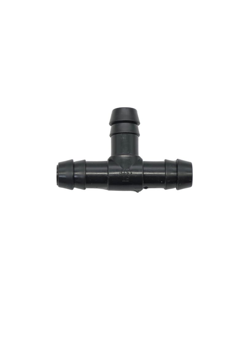 Generic - Irrigation Fittings kits Set-10 Pieces of 13mm Tee, 13mm Elbow &13mm Socket, Black Drip Irrigation Kits, Indoor Outdoor Use - Image 1