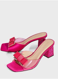 MENBUR Wide Strap Mule Sandals  - Image 4
