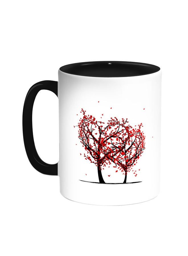 RKN Romantic Printed Coffee Mug Black/White 11ounce - Image 2