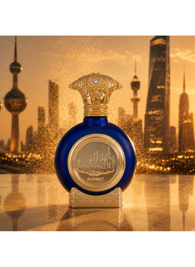 Taif Al Emarat Kuwait Eau de Parfum 75ml, Men’s Arabic Perfume, Long Lasting Amber Oud Fragrance with Cardamom - Image 4