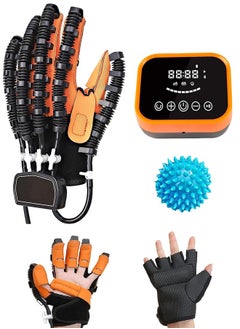 Generic Rehability Robot Gloves Hand Stroke Recovery Equipment Hand Dysfunction Patient Training Device Stroke Hemiplegia Finger Orthosis for Long Term Relief Finger Cramps  - Image 1