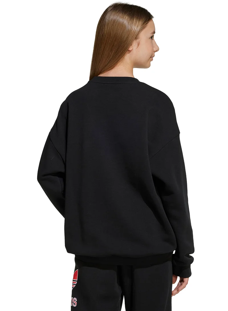 اديداس اوريجينالز Youth Trefoil Sweatshirt